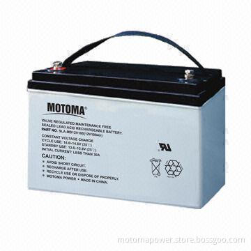 12V 100Ah Sealed Lead-acid Battery for Solar and Wind Energy System